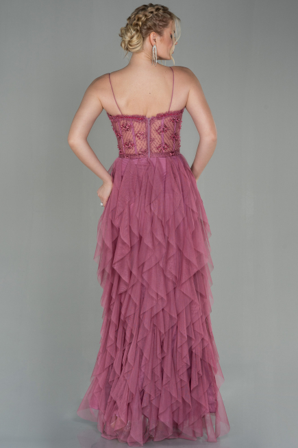 Altrosa Abendkleid Lang ABU2822
