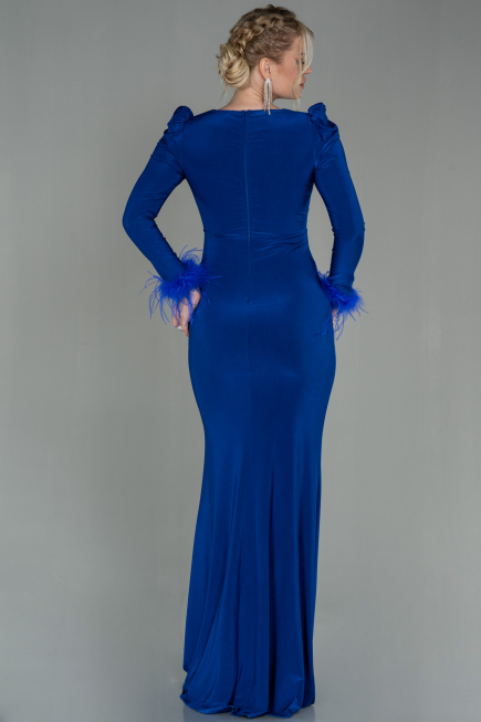 Sächsischblau Abendkleid Lang ABU2804