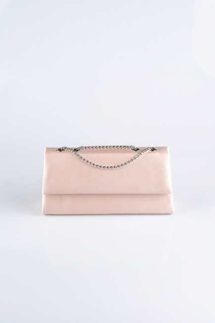 Abendtasche Satin Hautfarben SH818