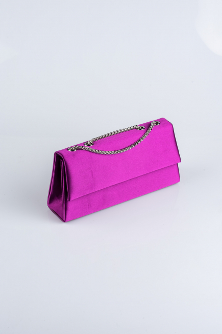 Abendtasche Satin Violett SH818