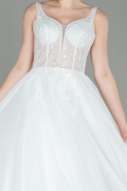 Hochzeitskleider Weiß ABG007