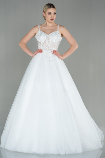 Hochzeitskleider Weiß ABG015