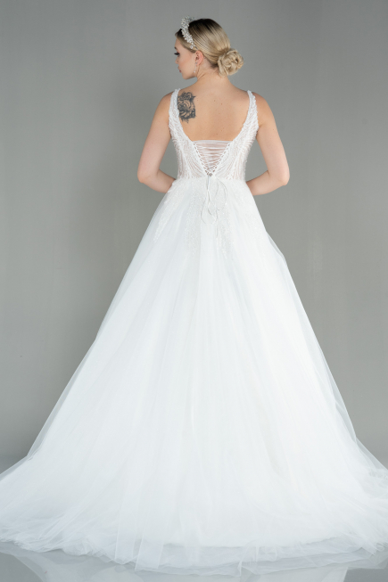 Hochzeitskleider Weiß ABG003