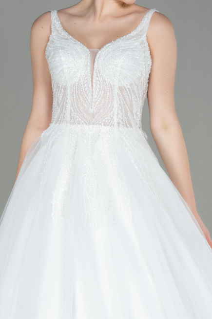 Hochzeitskleider Weiß ABG003