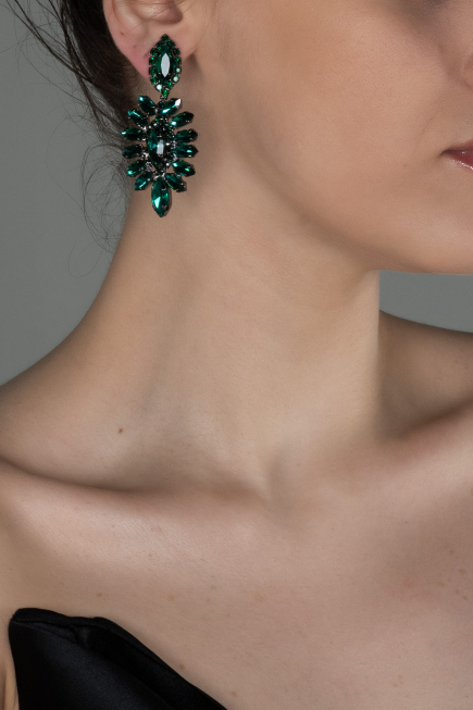 Ohrschmuck Smaragdgrün UK528
