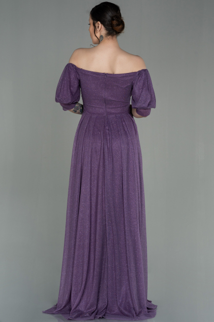 Abendkleid Lang Lavendel ABU2983