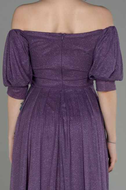 Abendkleid Lang Lavendel ABU2983