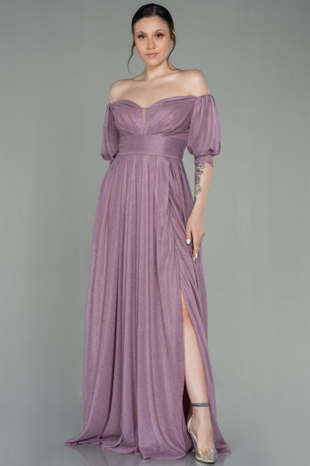 Abendkleid Lang Lila ABU2983