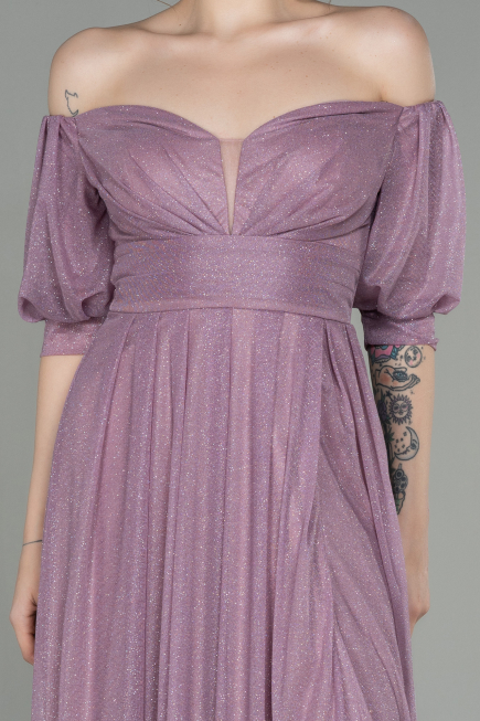Abendkleid Lang Lila ABU2983