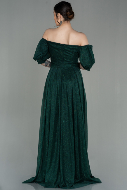 Abendkleid Lang Smaragdgrün ABU2983