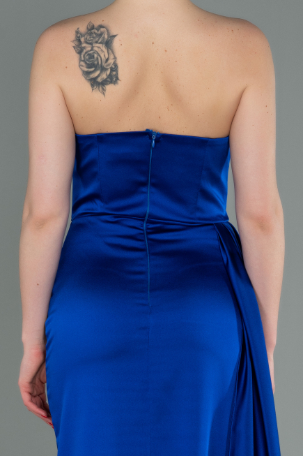 Abschlusskleid Lang Sächsischblau ABU1724