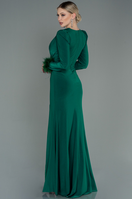Abendkleid Lang Smaragdgrün ABU2804