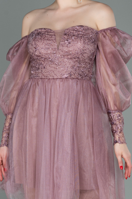 Partykleid Kurz Puder ABK1745
