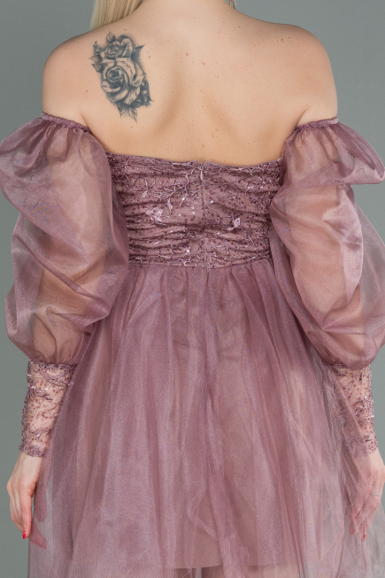 Partykleid Kurz Puder ABK1745