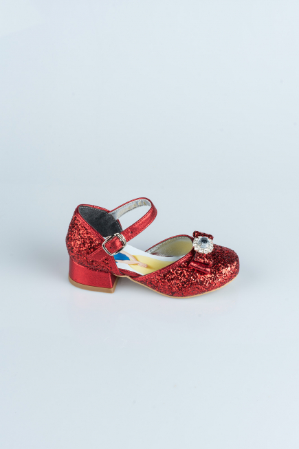 Kinderschuhe Schuppig Rot HR002