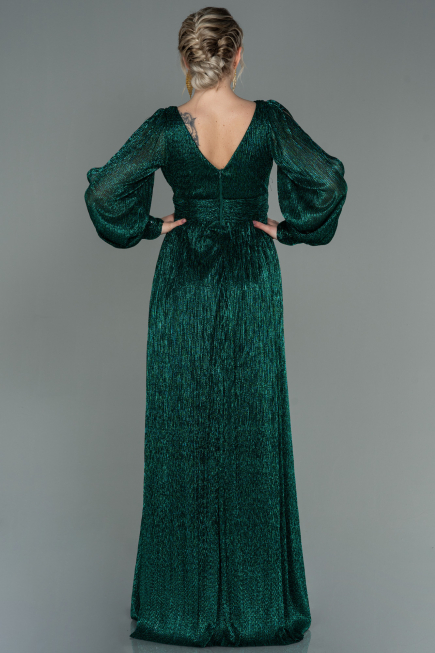Smaragdgrün Abendkleid Lang ABU2905