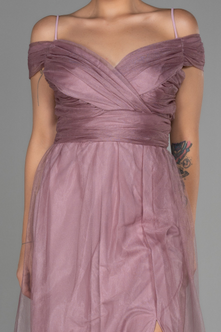 Altrosa Abendkleid Lang ABU2336