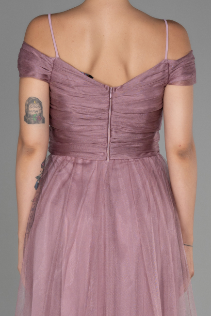 Altrosa Abendkleid Lang ABU2336