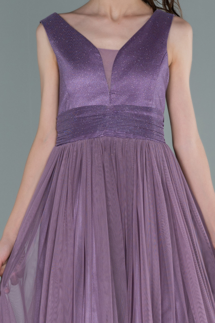 Abendkleid für Kinder Lang Lavendel ABU2447