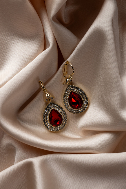 Gold-Rot Ohrschmuck UK527