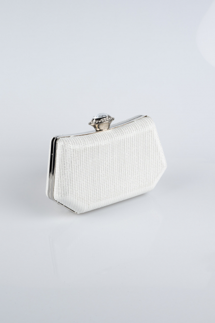 Abendtasche Weiß SH812