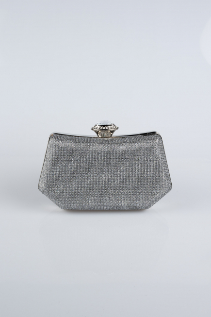 Abendtasche Platin SH812