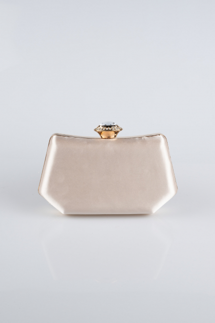 Abendtasche Satin Beige SH812