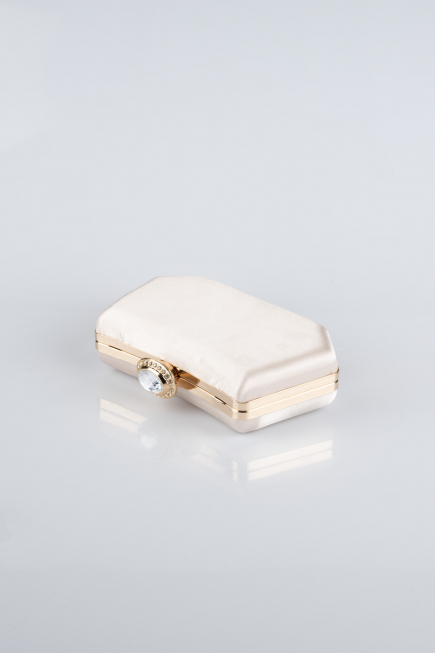 Abendtasche Satin Beige SH812
