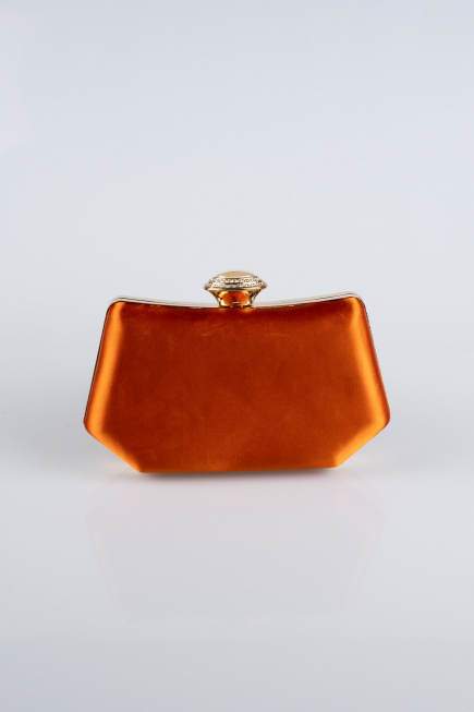 Abendtasche Satin Orange SH812