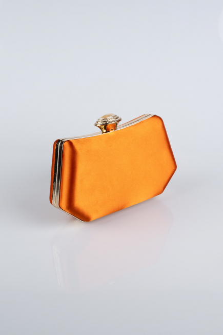 Abendtasche Satin Orange SH812