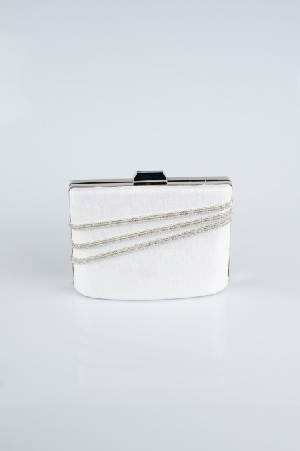 Abendtasche Verputz Weiß SH822