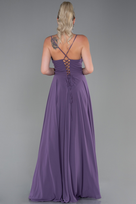 Abendkleid Lang Lavendel ABU1305