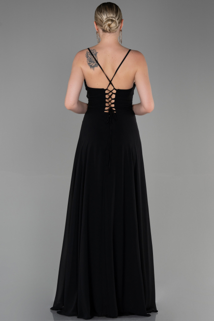 Abendkleid Lang Schwarz ABU1305