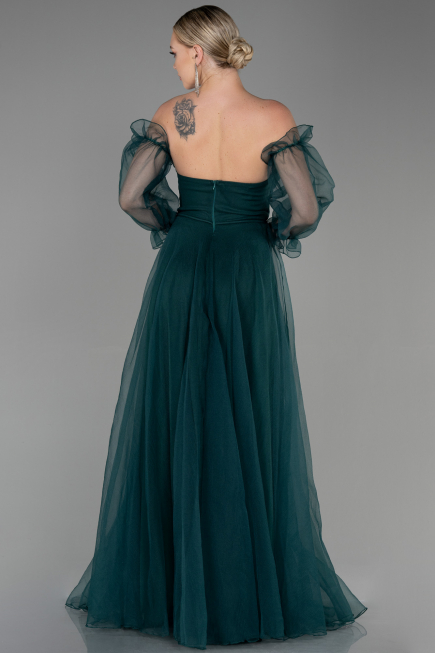 Abendkleid Lang Smaragdgrün ABU2076