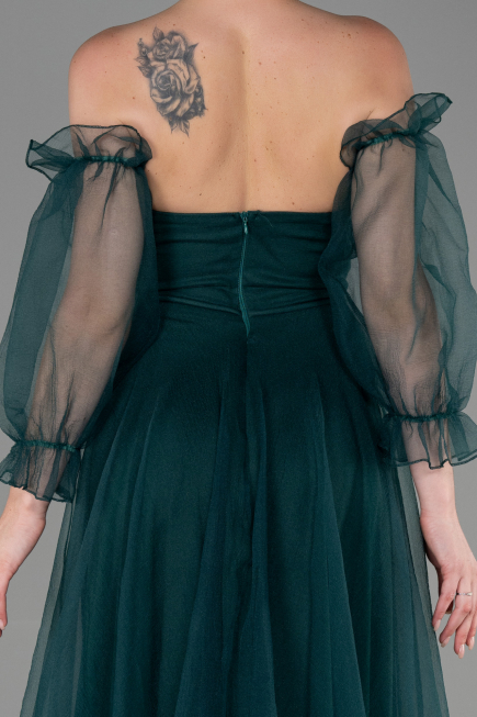 Abendkleid Lang Smaragdgrün ABU2076