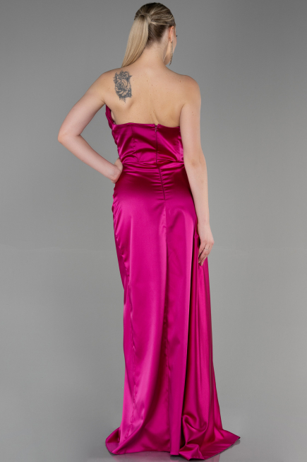 Abschlusskleid Lang Fuchsie ABU1775