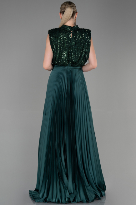 Abendkleid Lang Smaragdgrün ABU3326