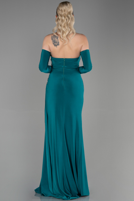 Abendkleid Lang Grün ABU3351