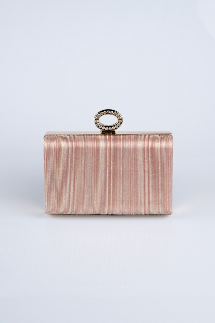 Abendtasche Laserschnitt Rosa SH830