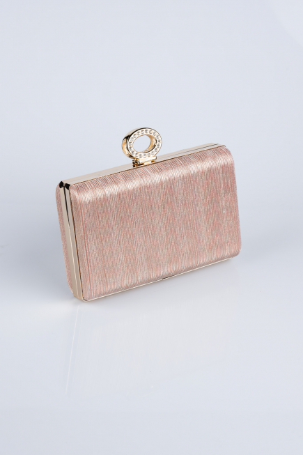 Abendtasche Laserschnitt Rosa SH830