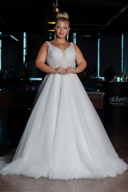 Hochzeitskleider Weiß ABG029