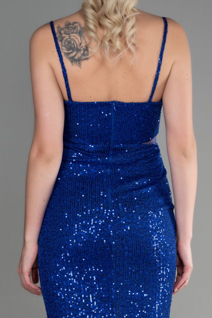 Abendkleid Kurz Sächsischblau ABK1541