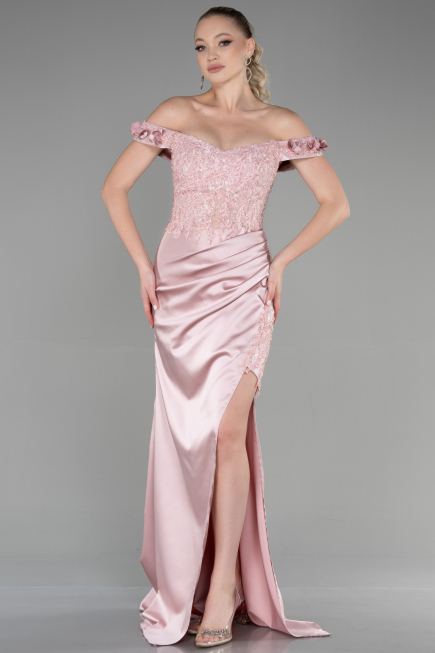 Abendkleid Lang Puder ABU3384