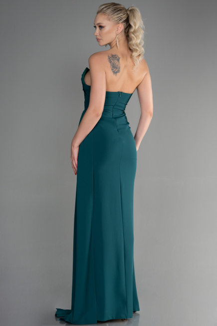 Abschlusskleid Lang Smaragdgrün ABU3344