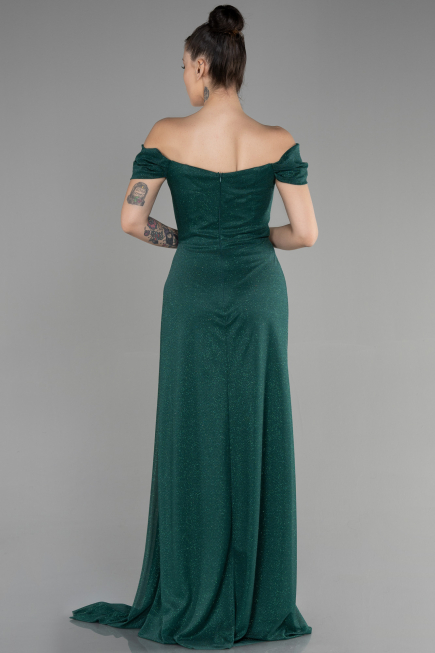Abschlusskleid Lang Smaragdgrün ABU3472