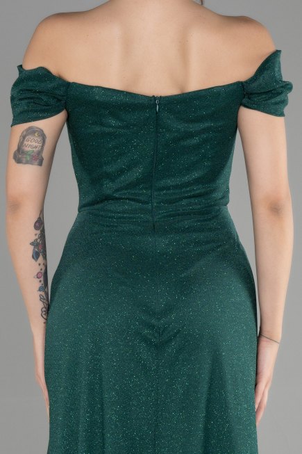 Abschlusskleid Lang Smaragdgrün ABU3472