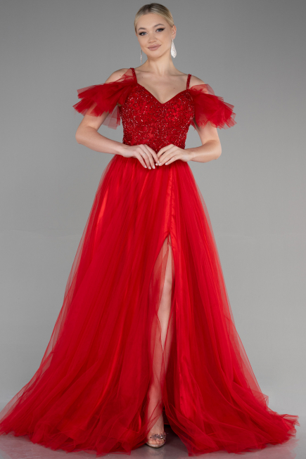 Abendkleid Lang Rot ABU3500