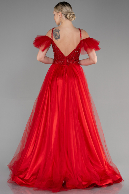 Abendkleid Lang Rot ABU3500