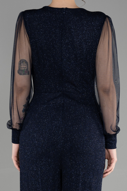 Abendkleid Marineblau ABT012