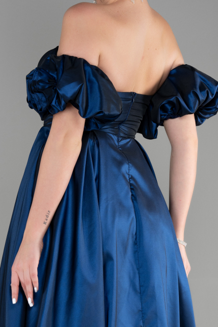Abendkleid Lang Marineblau ABU3547